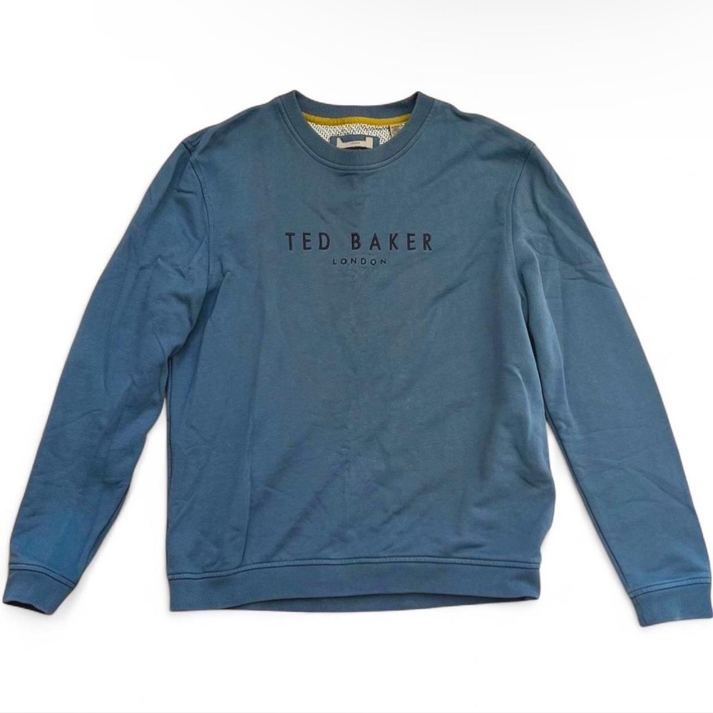 Ted Baker Men’s Blue Crewneck Sweatshirt